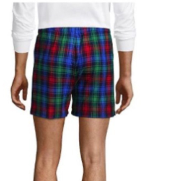 Lands' End Men's Classic Fit Flannel Boxers size medium new in package - Picture 4 of 11